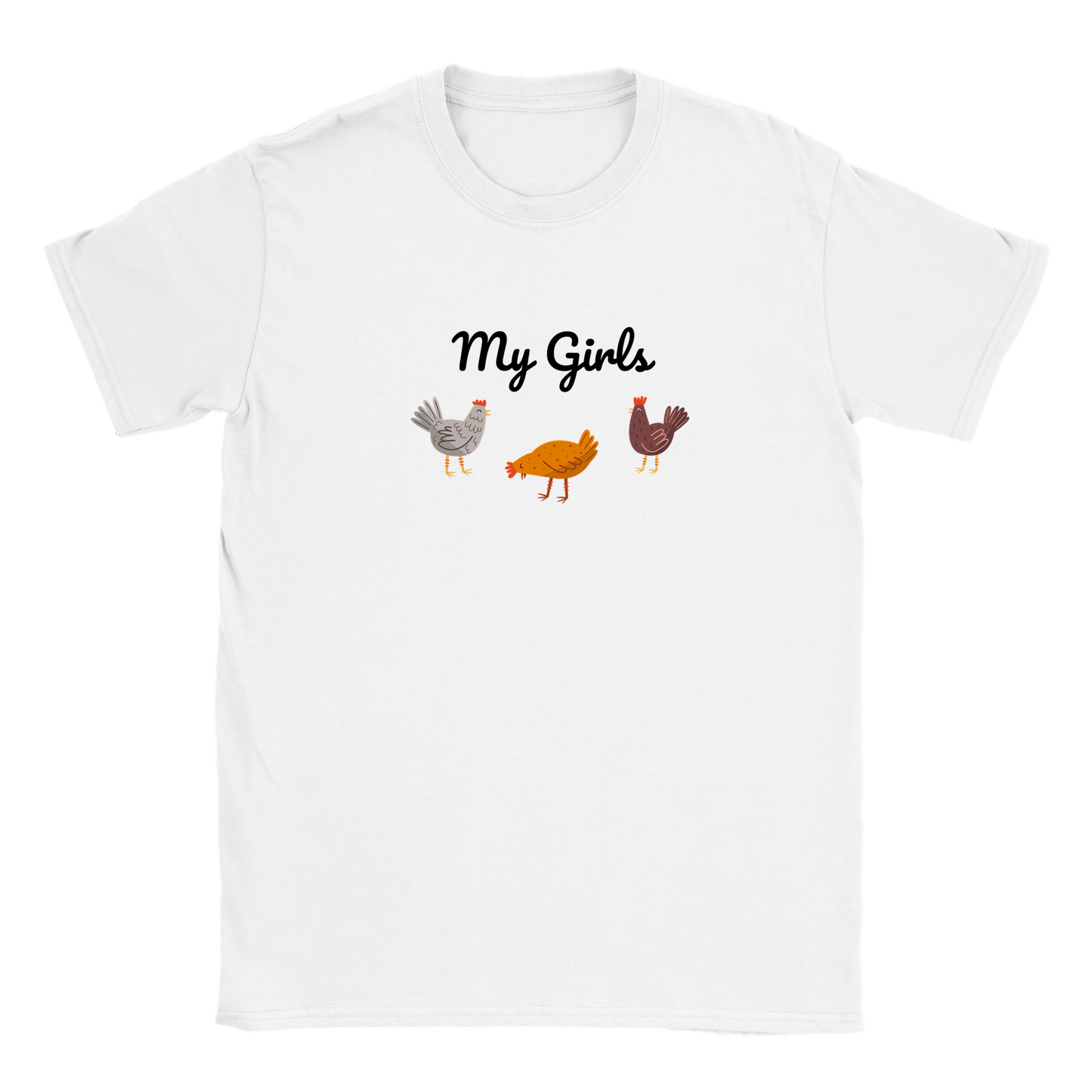 My Girls Hühner Kinder T-Shirt