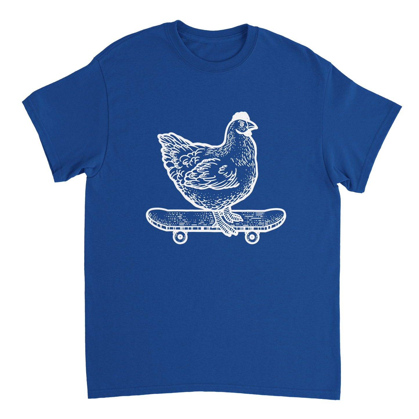 Skater-Huhn T-Shirt