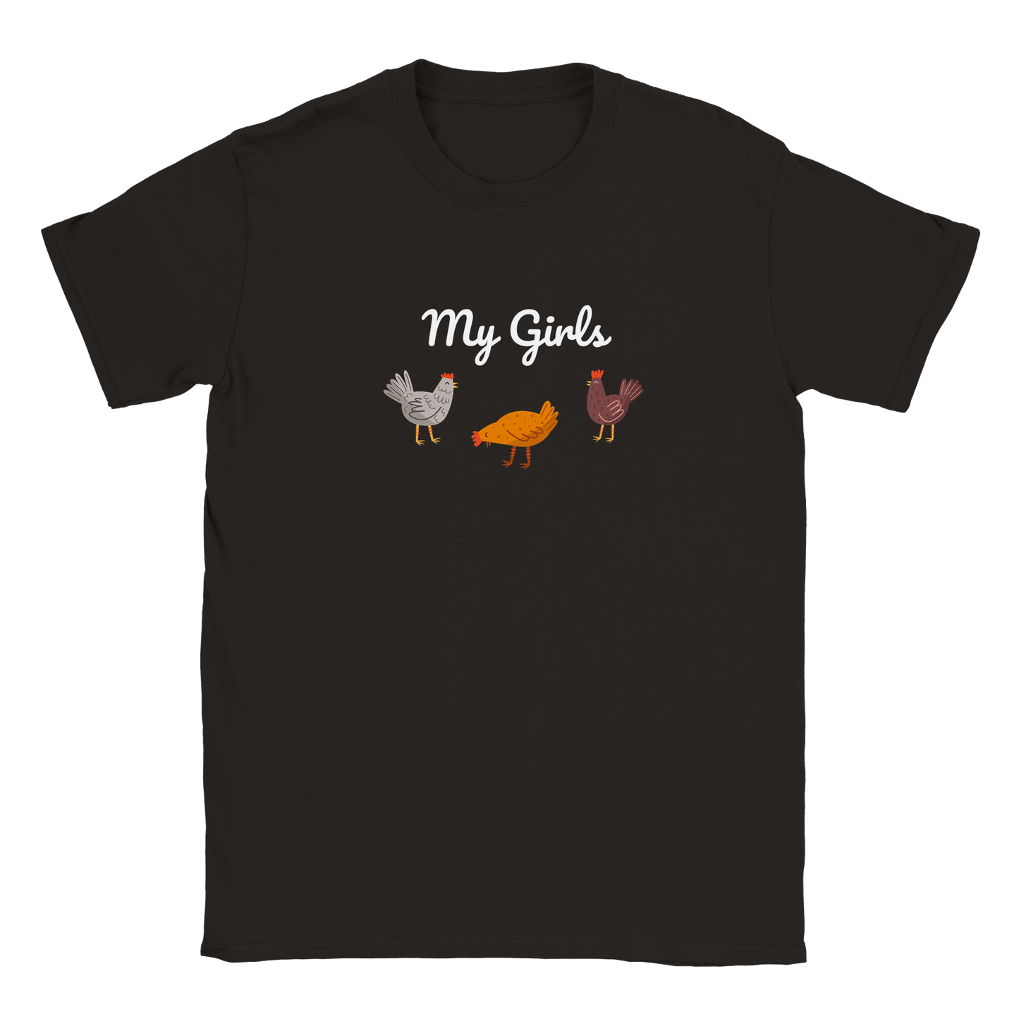 My Girls Hühner Kinder T-Shirt