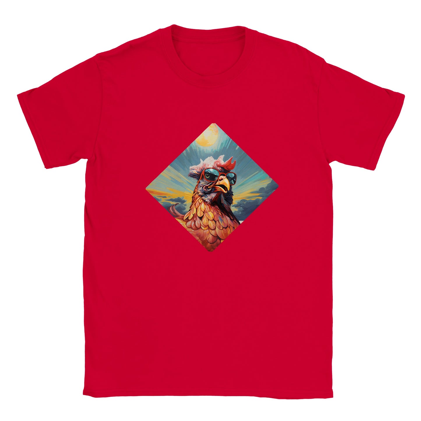 Cool Summer Hühner Kinder T-Shirt
