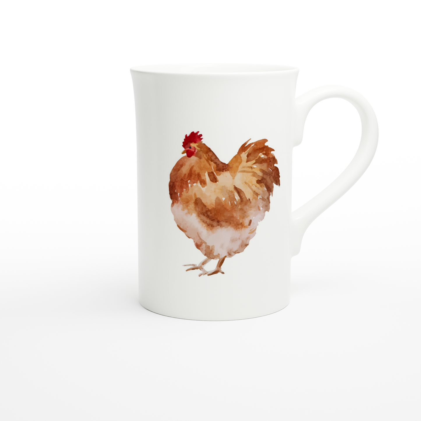 Aquarell Hühner Tasse