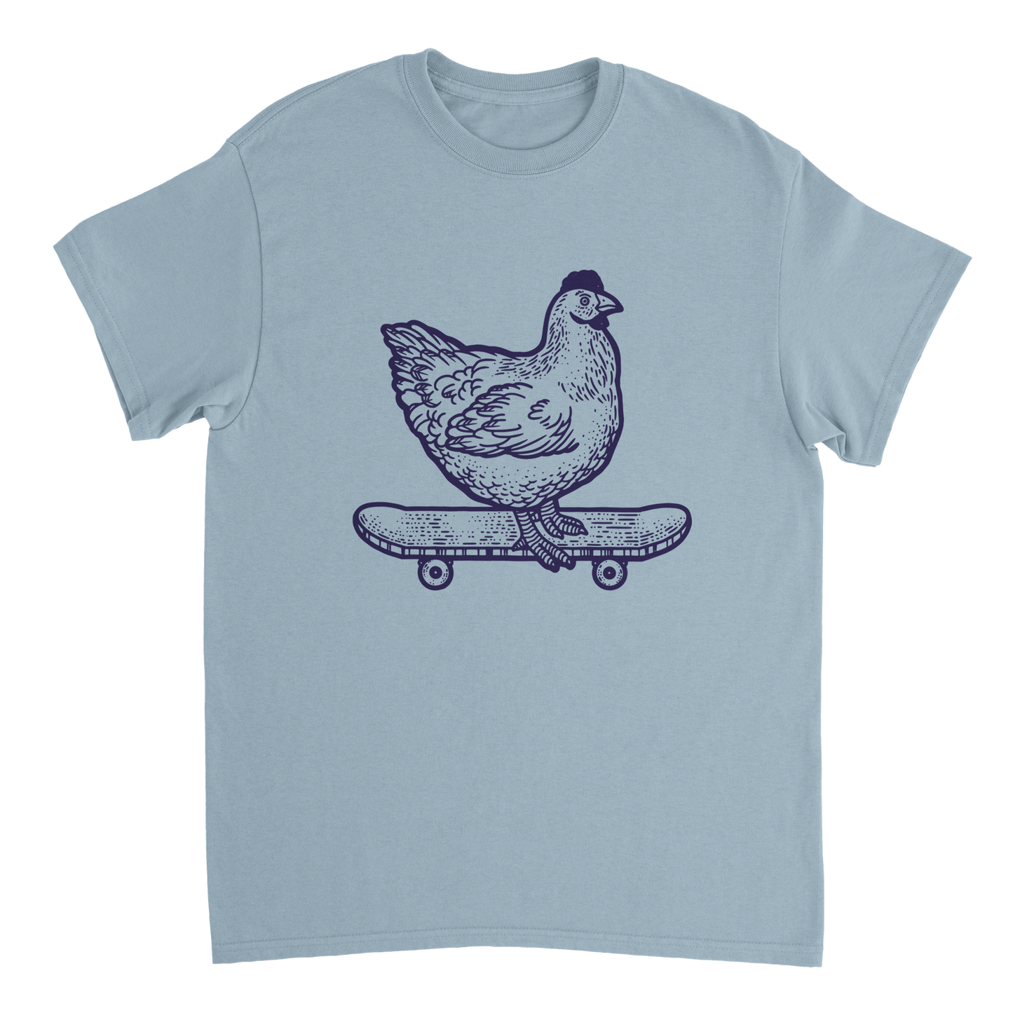 Skater-Huhn T-Shirt