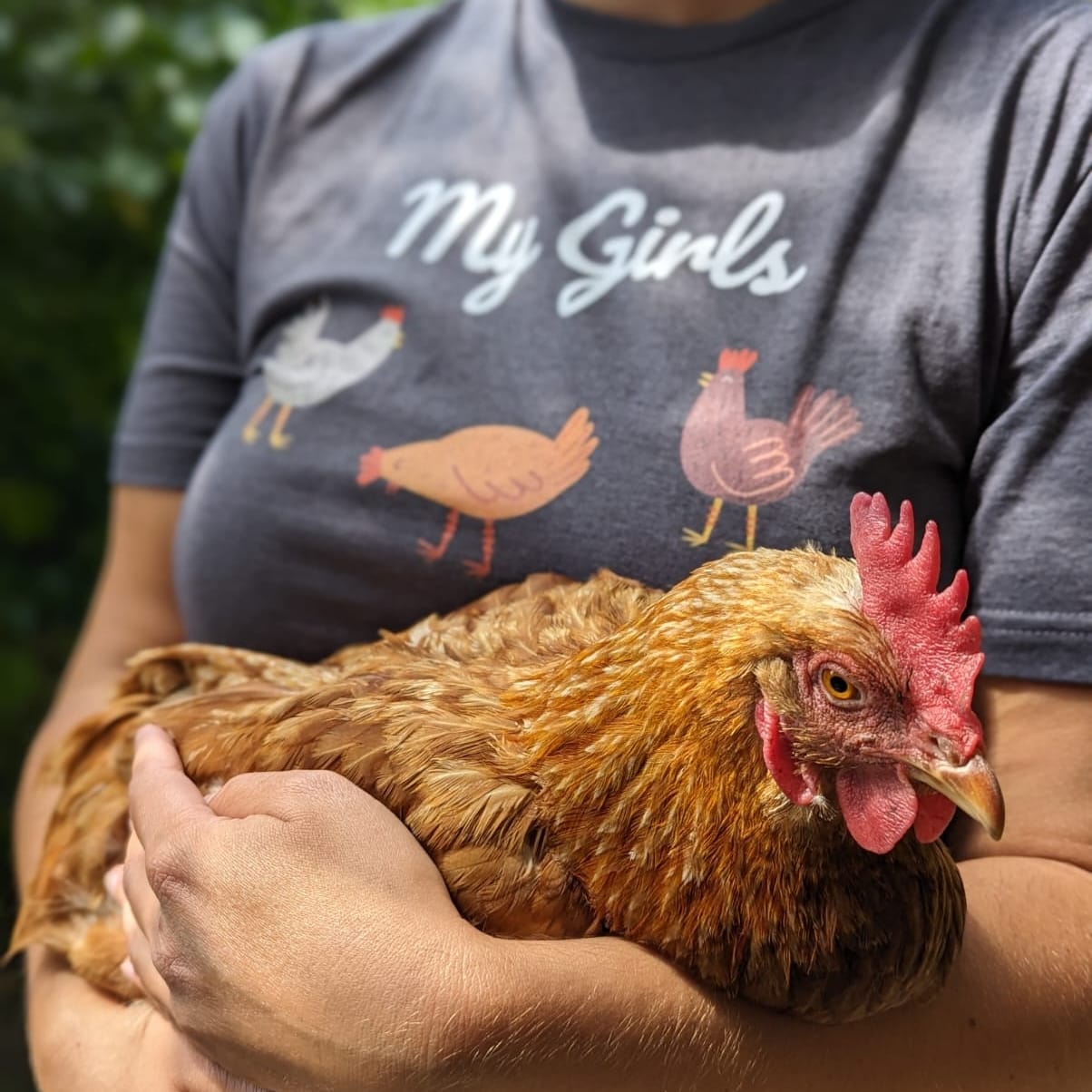 My Girls Hühner-Tshirt