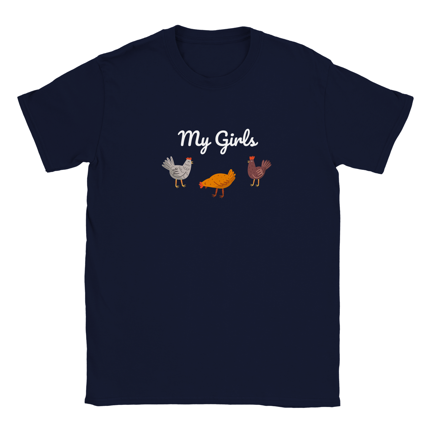 My Girls Hühner Kinder T-Shirt