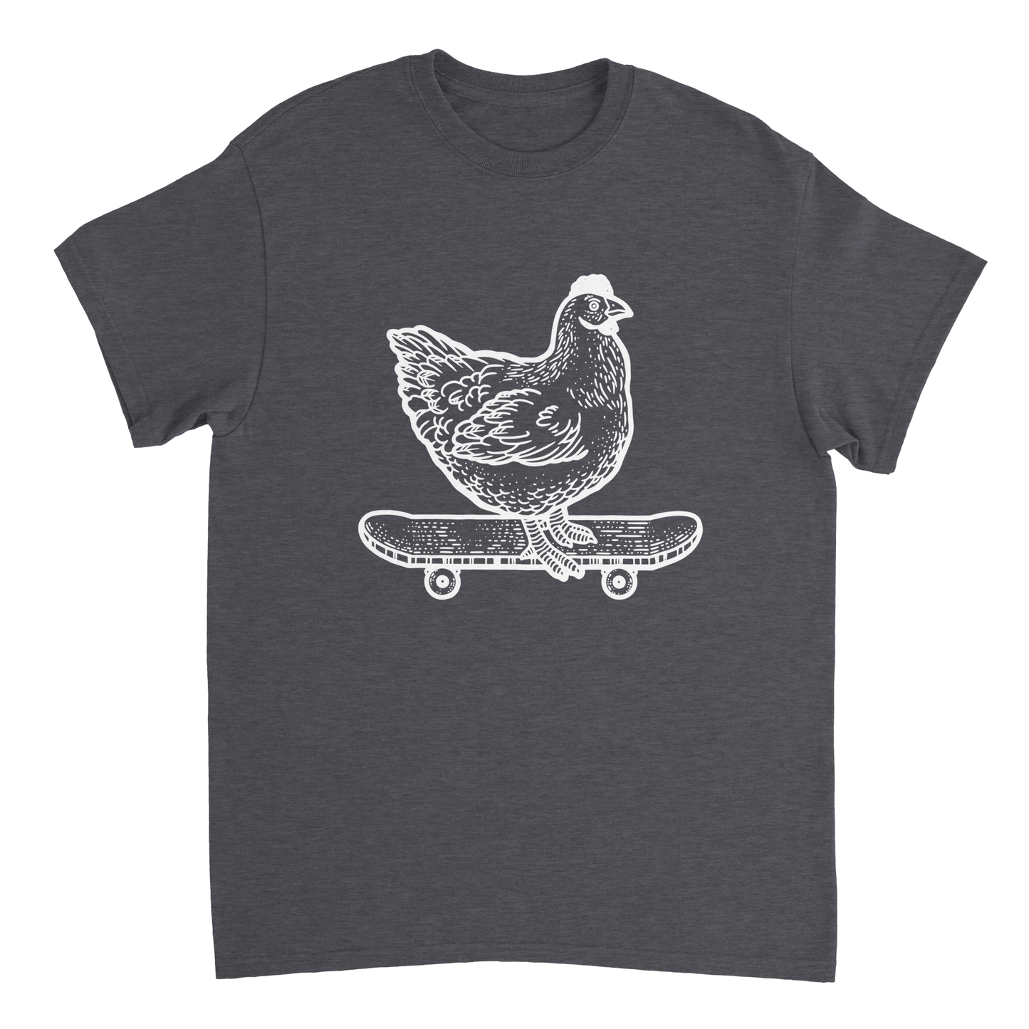 Skater-Huhn T-Shirt