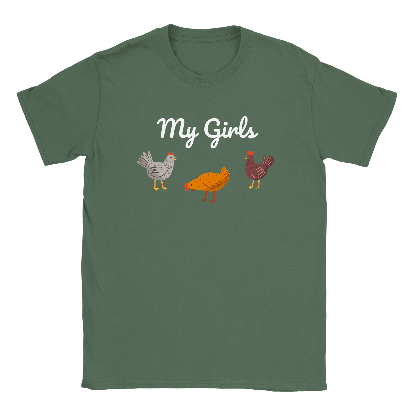 My Girls Hühner-Tshirt