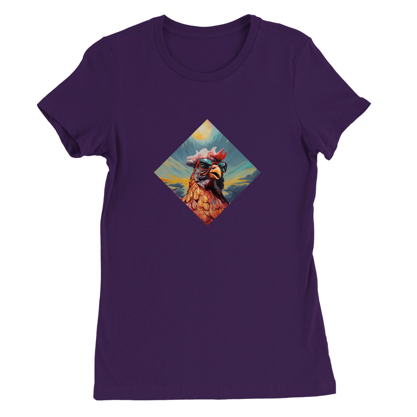 Cool Summer Hühner Damen T-Shirt