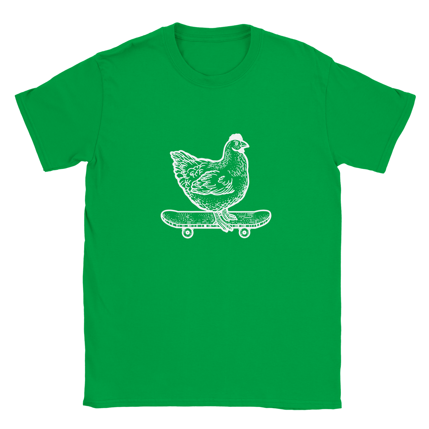 Skater-Huhn Kinder T-Shirt