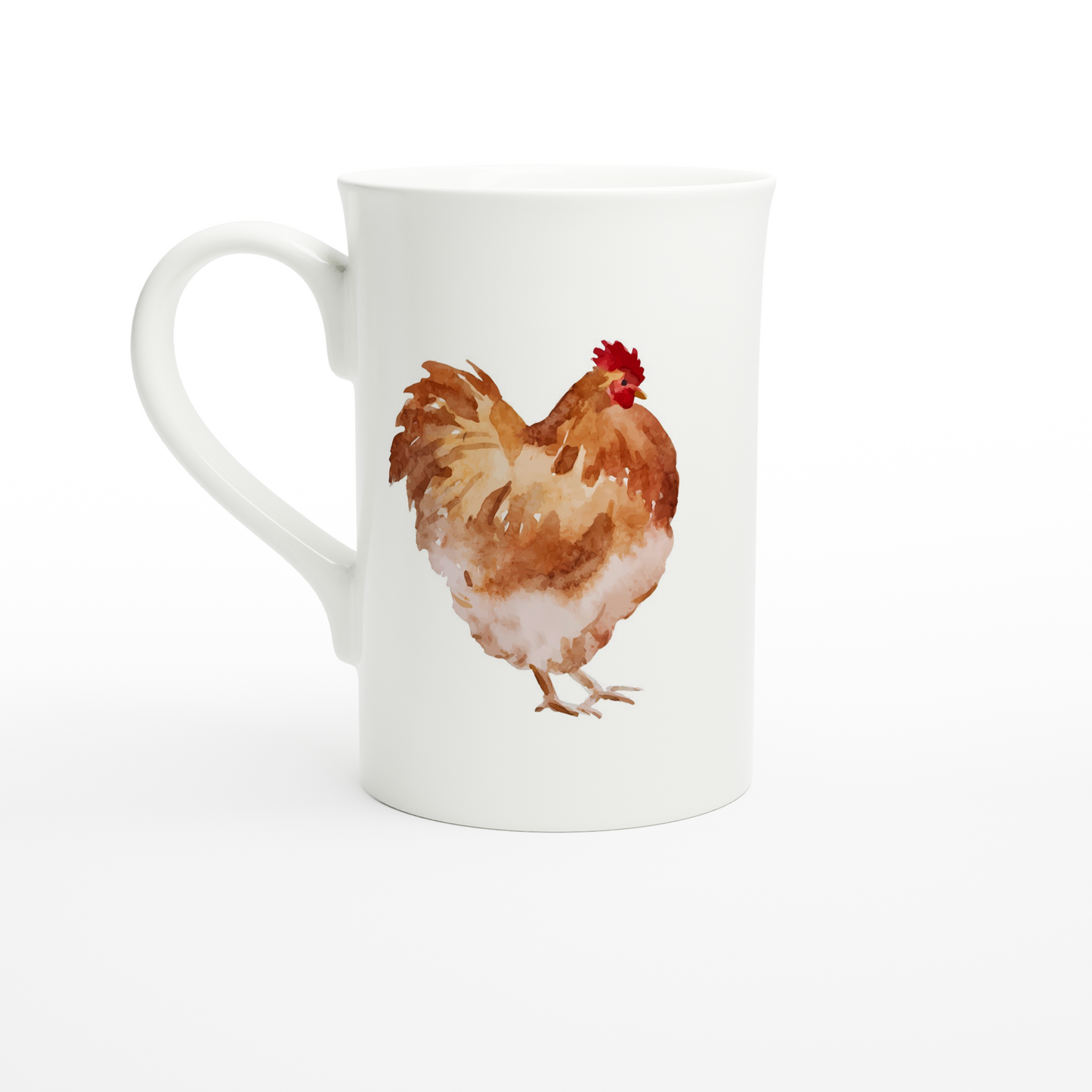 Aquarell Hühner Tasse