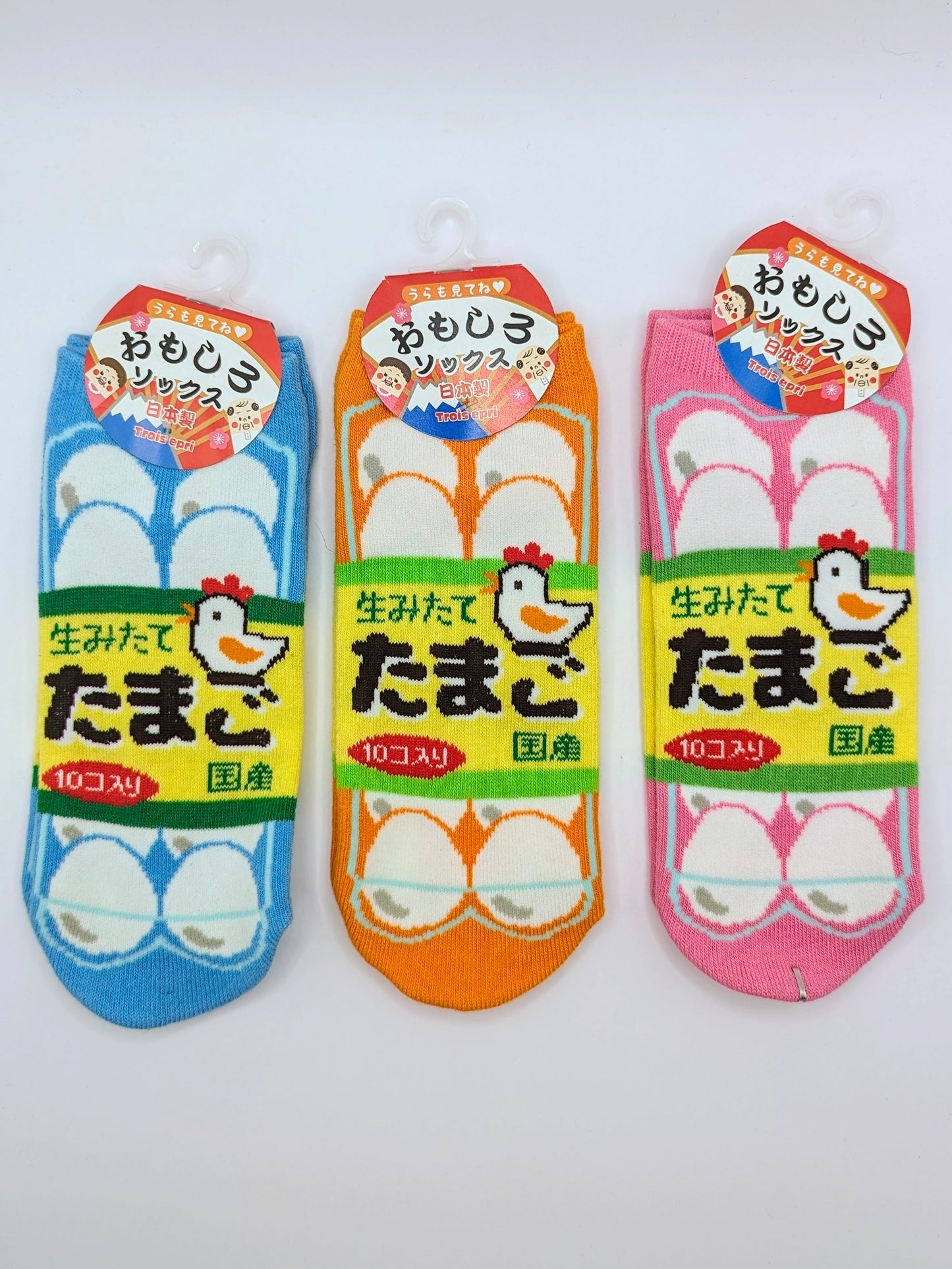 Hühner-Socken Eierschachtel