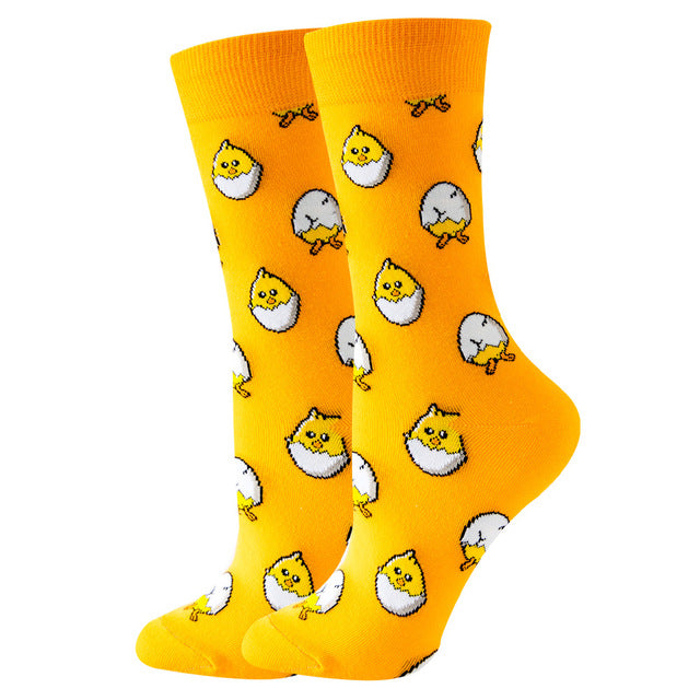 Küken im Ei Socken – Fröhliche Socken für Hühnerfreunde